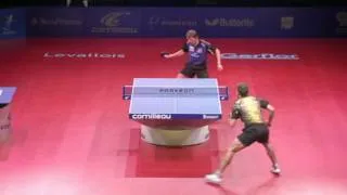 Werner Schlager vs Christophe Legout[Gran Prix de Levallois 2010]