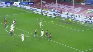 Pénalty 2ème But Ronaldo vs Genoa 2020!!!