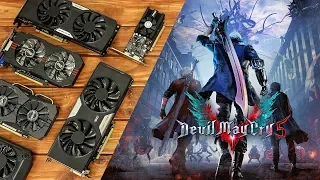 Devil May Cry 5 Benchmarks With Budget Graphics Cards!