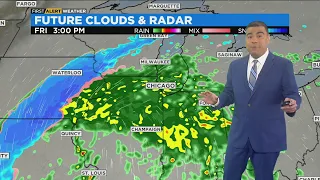 Chicago First Alert Weather: Rain coming Friday