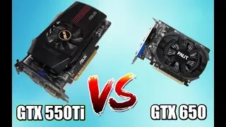 GTX 550 Ti VS GTX 650 - сравнение бюджетных видеокарт до 3.000 рублей