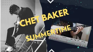 Chet Baker, Summertime, Trumpet Solo, Guitar Solo with Tabs