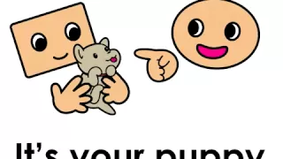 Whose puppy is it? ESL for kids