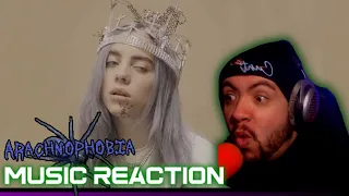 ARACHNOPHOBE REACTS TO BILLIE EILISH You Should See Me In A Crown