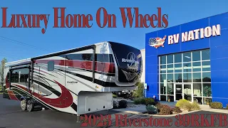 2023 Riverstone 39RKFB Luxury Fifth Wheel by Forestriver RV @ Couchs RV Nation a RV Review Tour