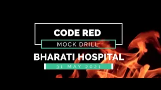 Code Red Mock Drill at Bharati Hospital Pune