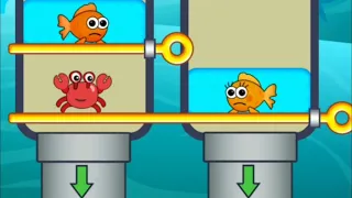 Fish love game pull the pin save the fish game // game // android game❤️🐠