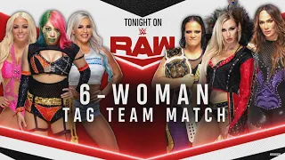 Mandy Rose, Dana Brooke & Asuka vs Shayna Baszler, Nia Jax & Charlotte Flair - Raw 10/05/21 | WWE E.