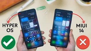 HyperOS vs MIUI 14 Animation COMPARISON!