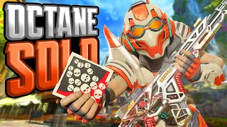 INSANE Octane SOLO 27 KILLS and 6,188 Damage Apex Legends Gameplay