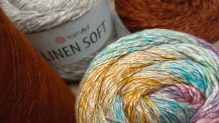 Нова пряжа від YarnArt Linen Soft