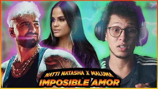 REACCION | Natti Natasha x Maluma - Imposible Amor [Official Video]