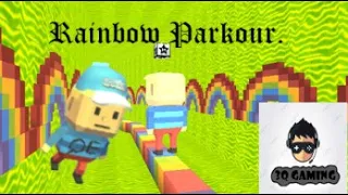 3Q played in Rainbow Parkour.| KoGaMa