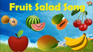 Watermelon Song | Fruit Salad Song for Kids | Watermelon Watermelon Papaya Papaya CHIKOO CHIKOO Poem