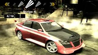 NFS Most Wanted Lexus IS 300 Tuning