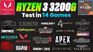 RYZEN 3 3200G Vega 8 - Test in 14 Games in Late 2023 - RYZEN 3 3200G Gaming