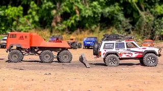 TUG of WAR – 16 RC Trucks Power Pulling | Wilimovich