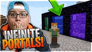 HOW TO PLAY THE INFINITE DIMENSIONS SNAPSHOT IN MINECRAFT! (Minecraft Crazy April Fool Update)