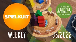 Weekly 35/2022 // Brettspiel-Reviews, Spieletreff, Vorschau