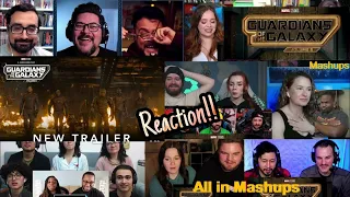 Guardians of the Galaxy Vol. 3 New Trailer Reaction Mashup | Marvel Studios