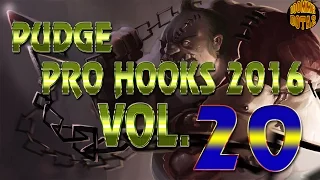 Dota 2 Pudge Pro Hooks 2016 - Weekly hooks Vol - 20