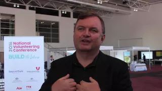 Jeremy Thorpe  from PwC Interview 2016 National Volunteering Conference