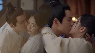 Super sweet kissing scene of overlord Marquis and little wife【 The Sword and The Brocade】