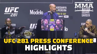 UFC 281 Press Conference Highlights | UFC 281 | MMA Fighting