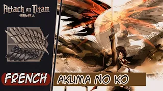 Attack on Titan - "AKUMA NO KO" (ED7) | FRENCH COVER | ft. @amvfstudio