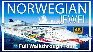 Norwegian Jewel | Full Walkthrough Tour & Review | 4k Ultra HD View | Norwegian Cruise Lines