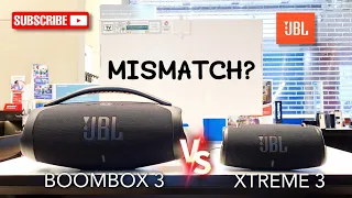 JBL Boombox 3 vs Xtreme 3 sound comparison 💥🔥