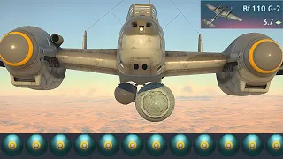 GIANT BOMB 💣 INSANE BOMBING 💥 BF 110 G-2