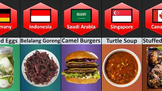 Weird Food From Different Countries