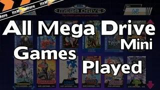 Sega Mega Drive Mini - All 42 Games Played