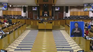 ANC Hon MABE ARGUES WITH DA STEENHUISEN ABOUT DONALD TRUMP