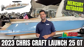 2023 Chris Craft Launch 25 GT - Full Walkthrough in Under 5 Mins!