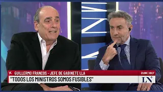 Guillermo Francos: "Tendremos la Ley Bases en el mes Julio"