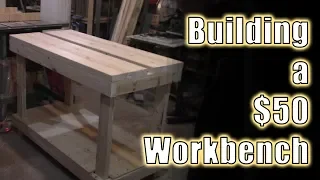 1 Hour Workbench - Building a $50 Workbench/Outfeed Table