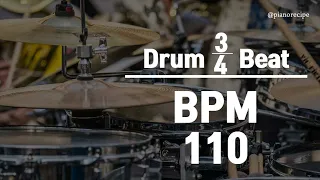 110 BPM 드럼비트 (3/4 Beat 110 BPM)
