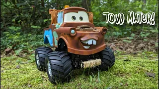 Tow Mater RC  on a Wild Willy 2 Chassis