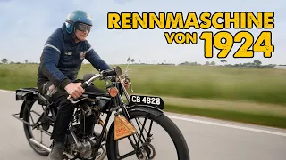 Auf zur Isle of Man TT | Rennmaschine von 1924 | New Imperial 250ccm | Andis Funktionspunk