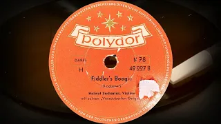 Fiddler's Boogie - Helmut Zacharias, Violine, mit seinem „Verzauberte Geigen“ (1954)