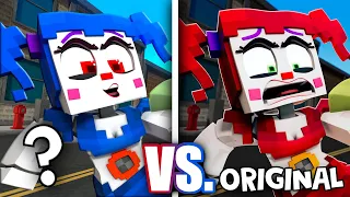 🧠ZOMBIE GIRL BITES CIRCUS BABY - Original vs. Something Isn't Right