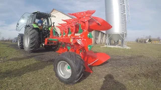 Nowy Nabytek 2020 AGRO-MASZ PO4 😏 Orka & DEUTZ-FAHR AGROTRON 150 POWER 6