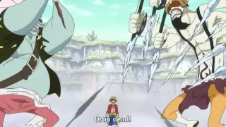 One Piece Luffy kicks Hody Hordy Jones EPISODE 557 FULL HD