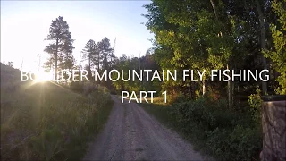 Boulder Mountain Fly Fishing Part 1 : Camp Pond