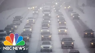 Millions of Americans brace for ‘unprecedented’ winter storm