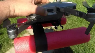 Шасси на дрон мавик про для посадки на воду. / Chassis for drone Mavic pro for landing on water