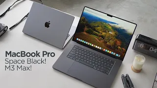 Unboxing the 14" & 16" MacBook Pro M3 MAX + Space Black! | smashpop