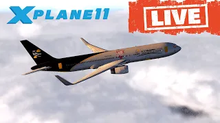 X-Plane 11 | EDDM → LEMG | München → Malaga | FSCloud | 22.01.2020 | FF Boeing 767-300ER